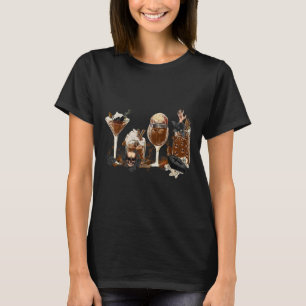 T-shirt Café d'automne Halloween Citrouille Épices Saison
