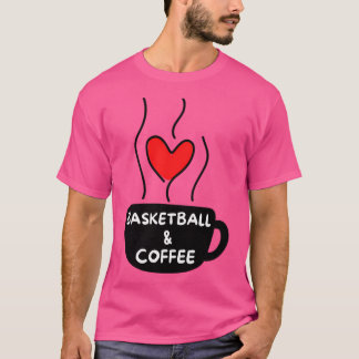 T-shirt Café de basket