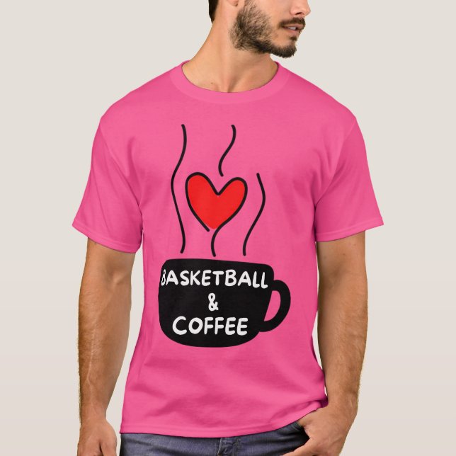 T-shirt Café de basket (Devant)