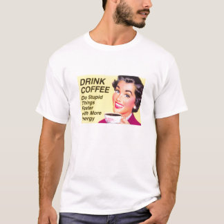 T-shirt café de boissons