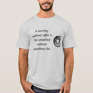 T-shirt Café de matin