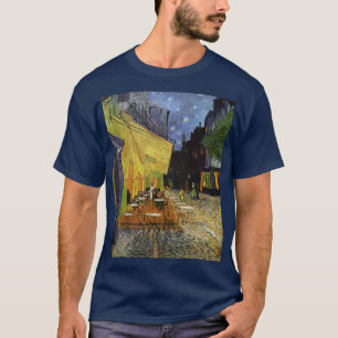 T-shirt Café de nuit Van Gogh Marine Blue