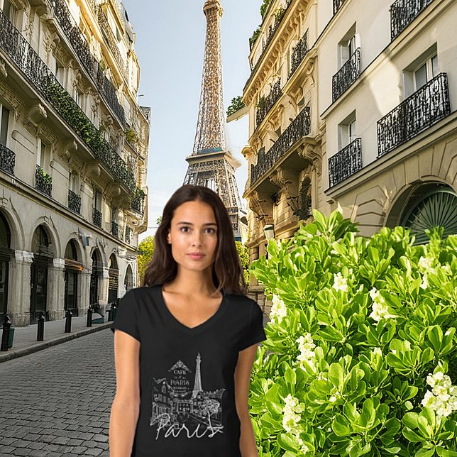 T-Shirt café de Paris (Créateur téléchargé)