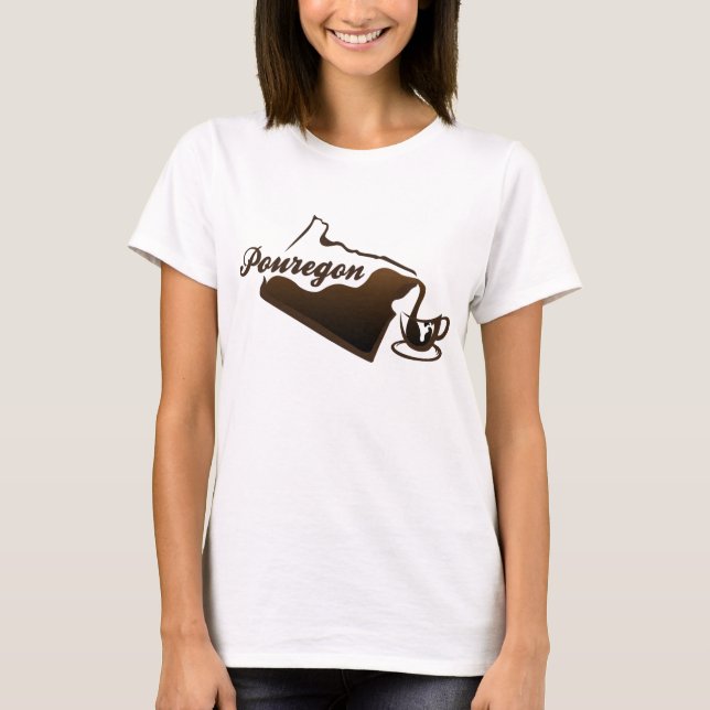 T-shirt Café de Pouregon (Devant)