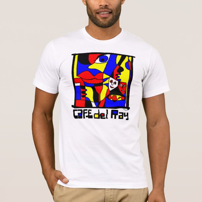 T-shirt Cafe Del Ray - Flamenco (Devant)