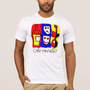 T-shirt Cafe Del Ray - Guitare