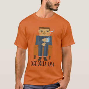 T-shirt Cafe della casa