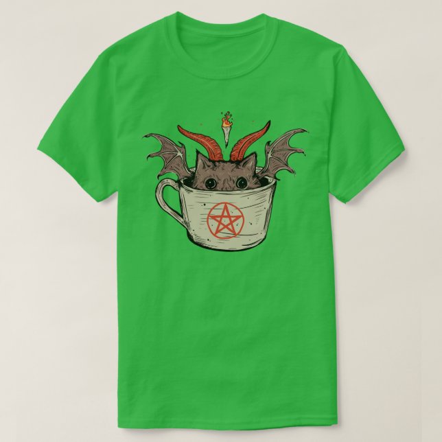 T-shirt café démon (Design devant)