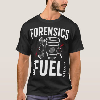 T-shirt Café d'enquête médico-légale Science médico-légale