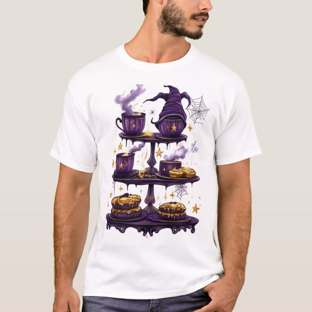 T-shirt Café du Bouillon de Sorcière (Devant)