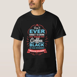 T-shirt Café du matin