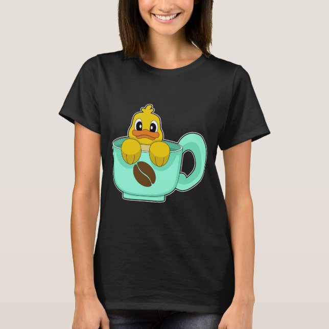 T-shirt Café Duck Cup (Devant)