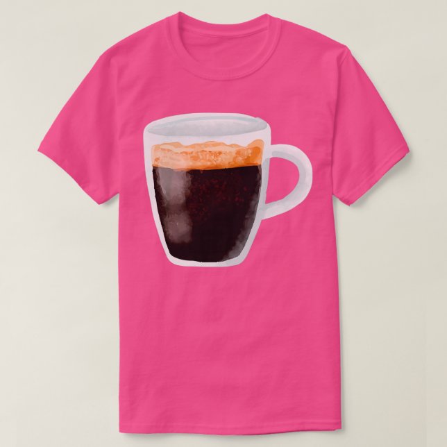 T-shirt Café espresso (Design devant)