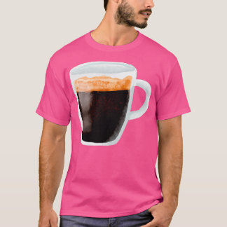 T-shirt Café espresso