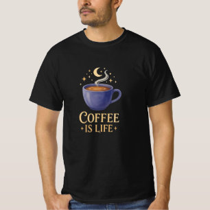 T-Shirt Café Est La Vie