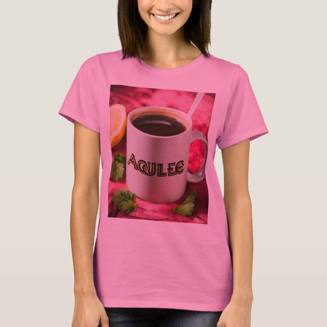 T-shirt Café et amour (Devant)