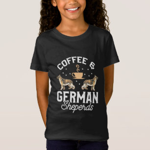T-Shirt Café Et Berger Allemand
