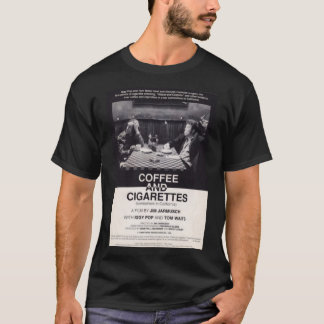 T-shirt Café et cigarettes par Jim Jarmusch Fond d'écran E