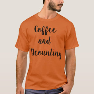 T-shirt Café et comptabilité