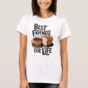 T-shirt Café Et Gâteau