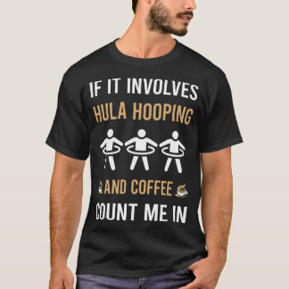 T-shirt Café Et Hula Hooping