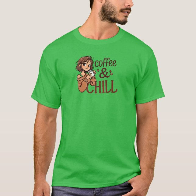 T-shirt Café et réfrigération (Devant)