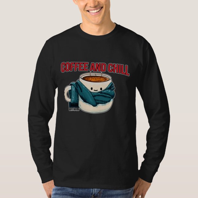 T-shirt Café Et Refroidissement (Devant)