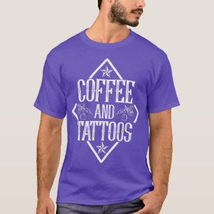 T-shirt Café et tatouage Artiste de tatouage Enked