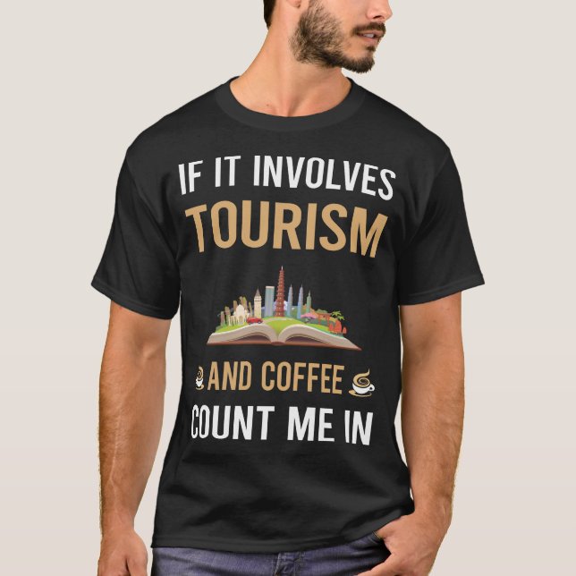 T-shirt Café et Tourisme (Devant)
