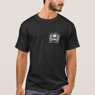T-shirt Café et voitures T foncé