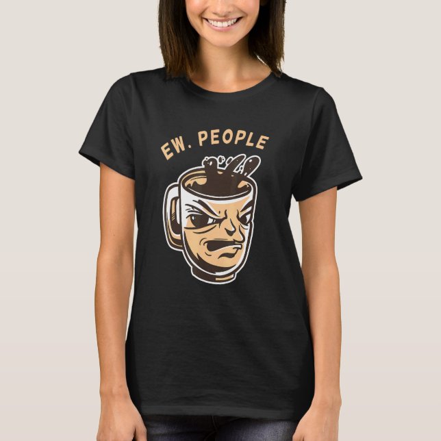 T-shirt Café Ew People (Devant)