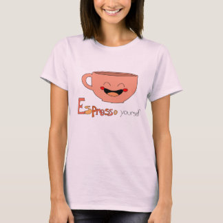 T-shirt Café express vous-même