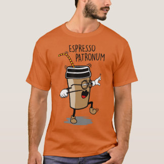 T-shirt café expresso