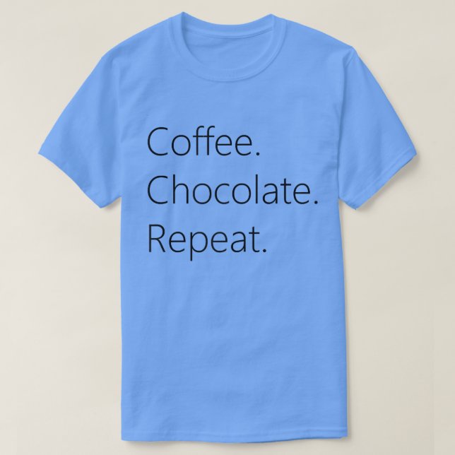 T-shirt Café féminin (Design devant)