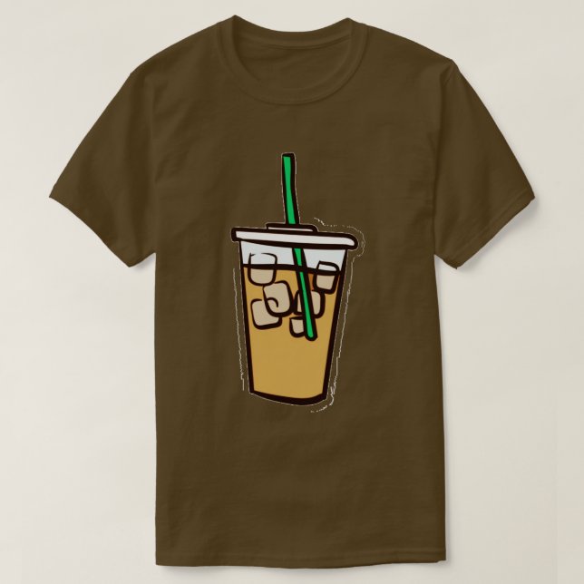 T-shirt Café glace (Design devant)