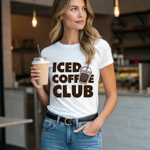 T-shirt Café glacé