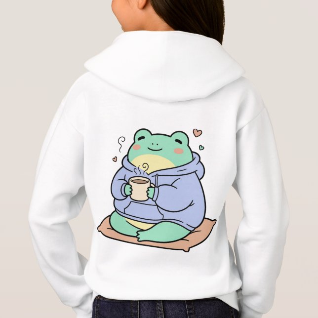 T-shirt Café Grenouille Mignonne – Grenouille Conf (Dos)