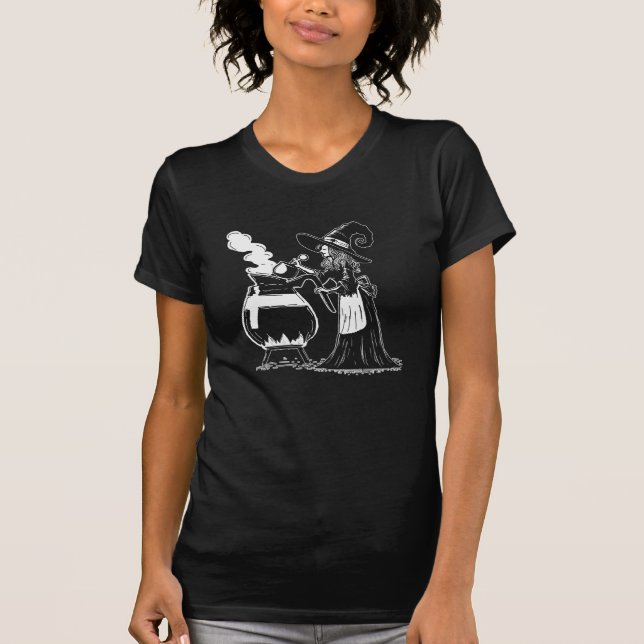 T-shirt café Halloween (Devant)