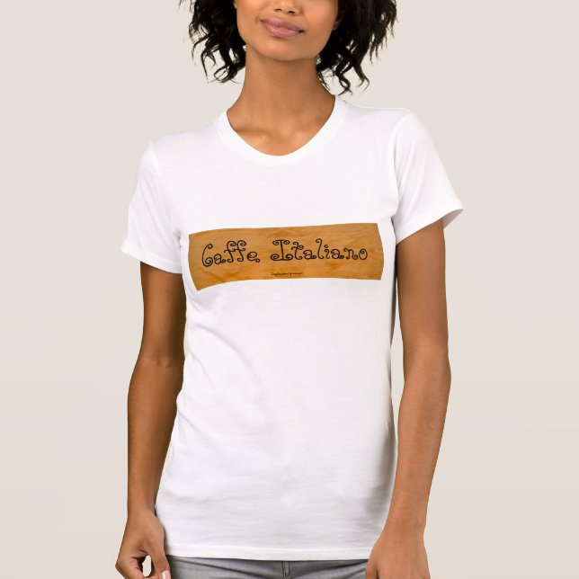 T-shirt Café Italien (Devant)