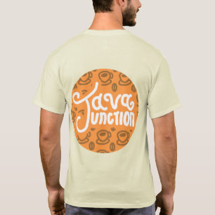 T-shirt Café jonction Java et chemise à haricots orange Re