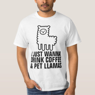 T-shirt CAFÉ & LAMA