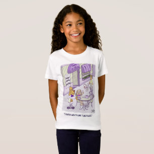 T-shirt Cafe Le Chien Girls