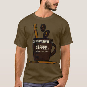 T-SHIRT CAFÉ LE JUS DE SURVIE