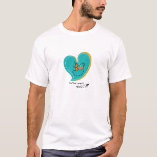 T-shirt Café LoverS muackS-Latte