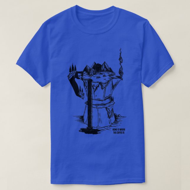 T-shirt Café maison (Design devant)
