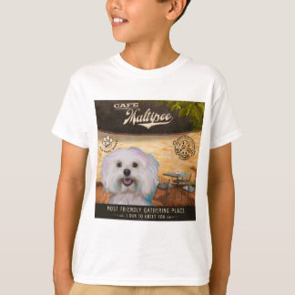 T-shirt Café Maltipoo