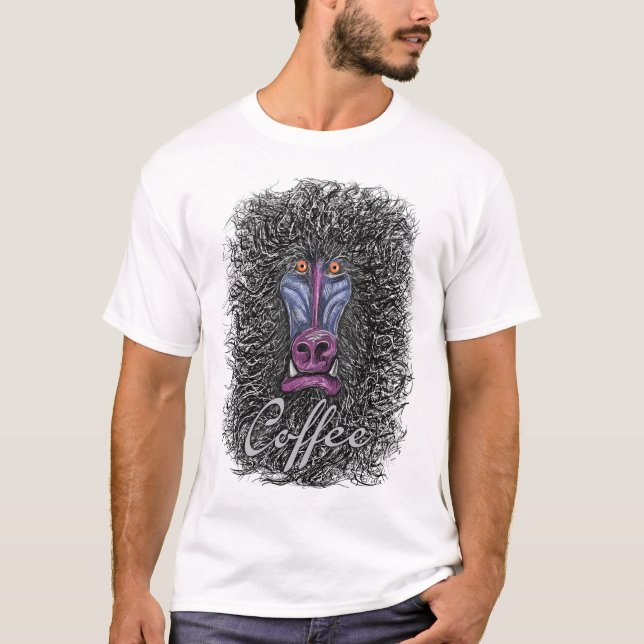 T-shirt Café Mandrill (Devant)