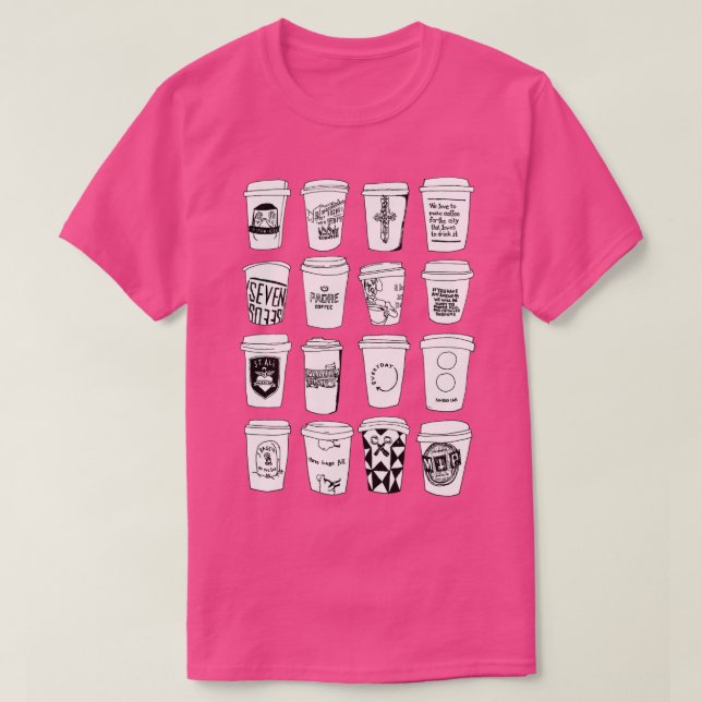 T-shirt Café Melbourne (Design devant)