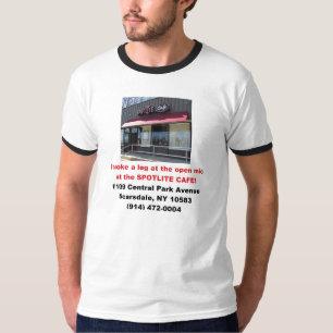 T-shirt Café MIC ouverte de Spotlite des hommes
