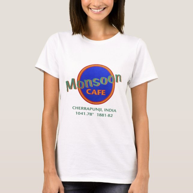 T-shirt Café Monsoon (Devant)
